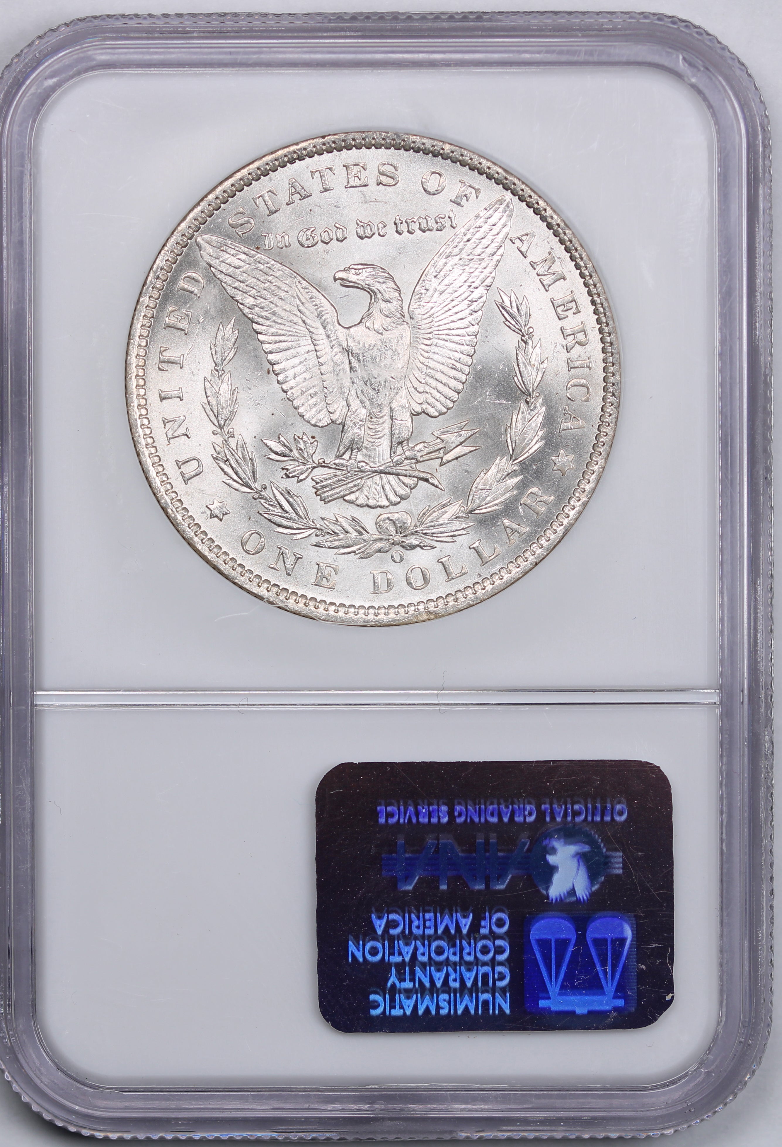 1890-O $1 MORGAN SILVER DOLLAR NGC MS64 NEW ORLEANS 66030
