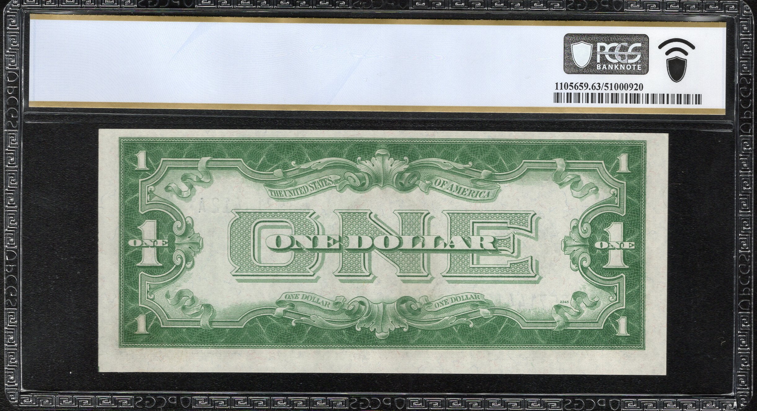 1928-B $1 SILVER CERTIFICATE STAR REPLACEMENT NOTE PCGS 63 PPQ Fr 1602* 14412