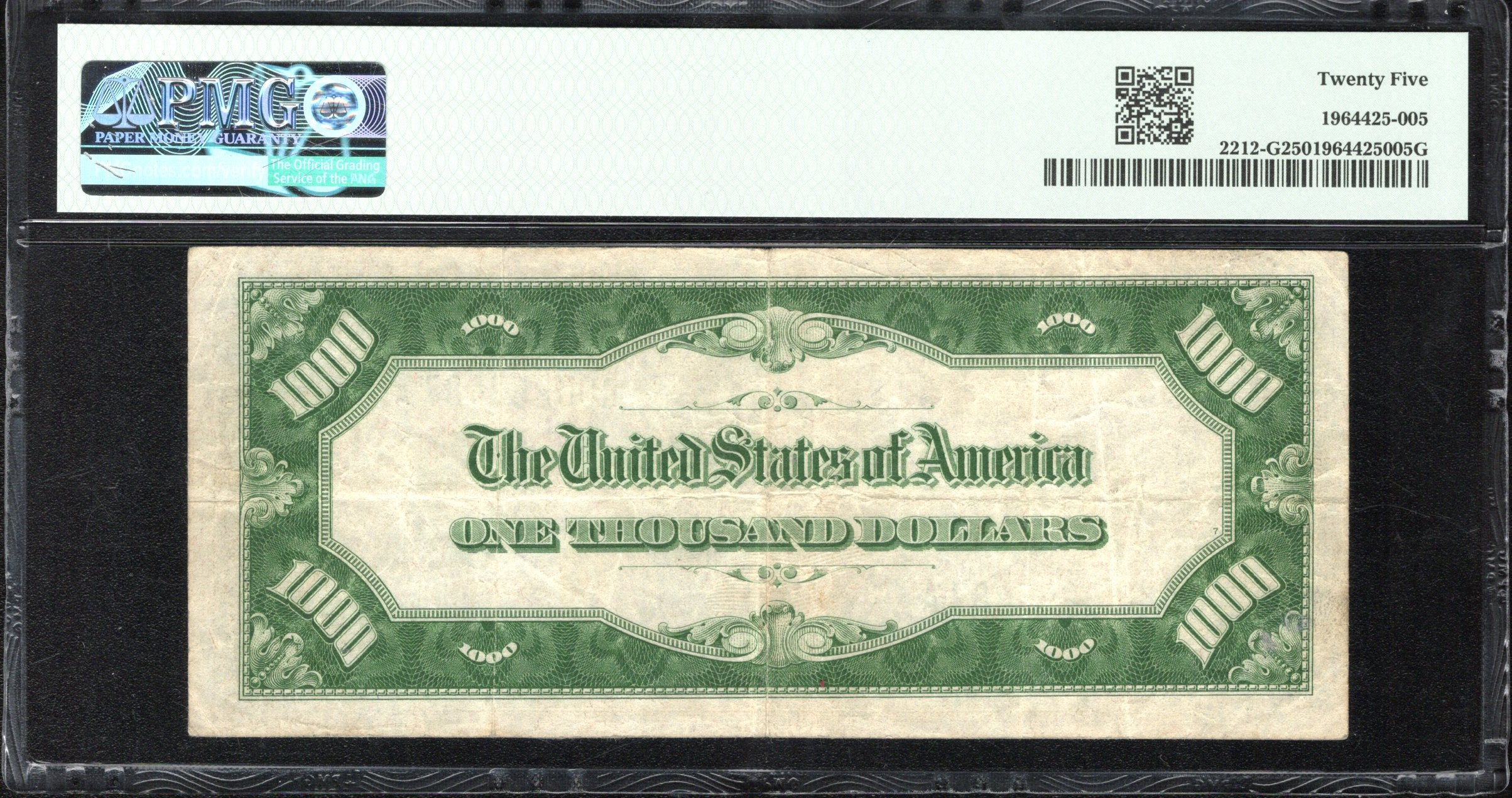 1934-A $500 CHICAGO FIVE HUNDRED DOLLAR BILL FRN PMG 25 Fr 2212-G 57487