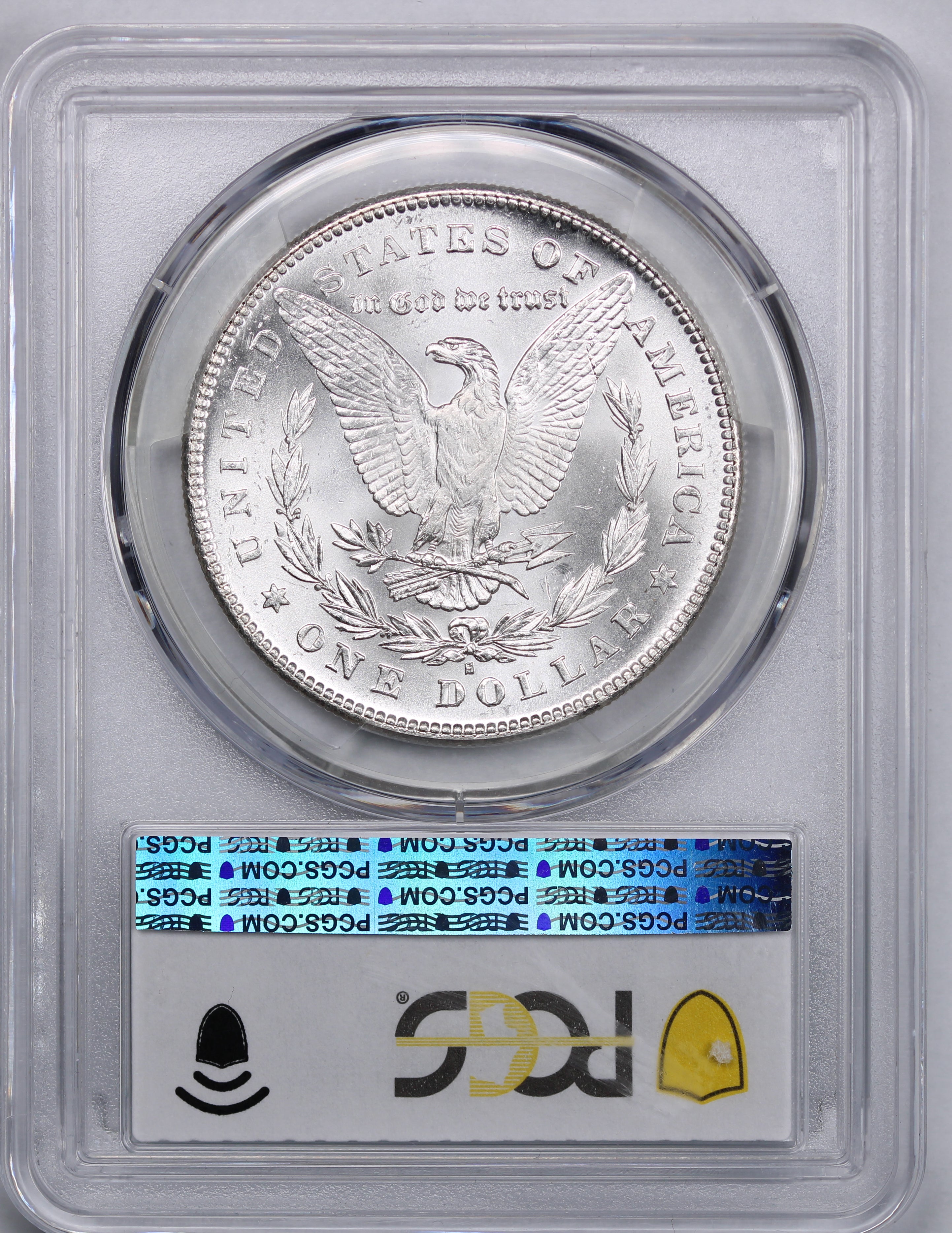 1878-S $1 MORGAN SILVER DOLLAR PCGS MS65 CAC SECURE SAN FRANCISCO 18647
