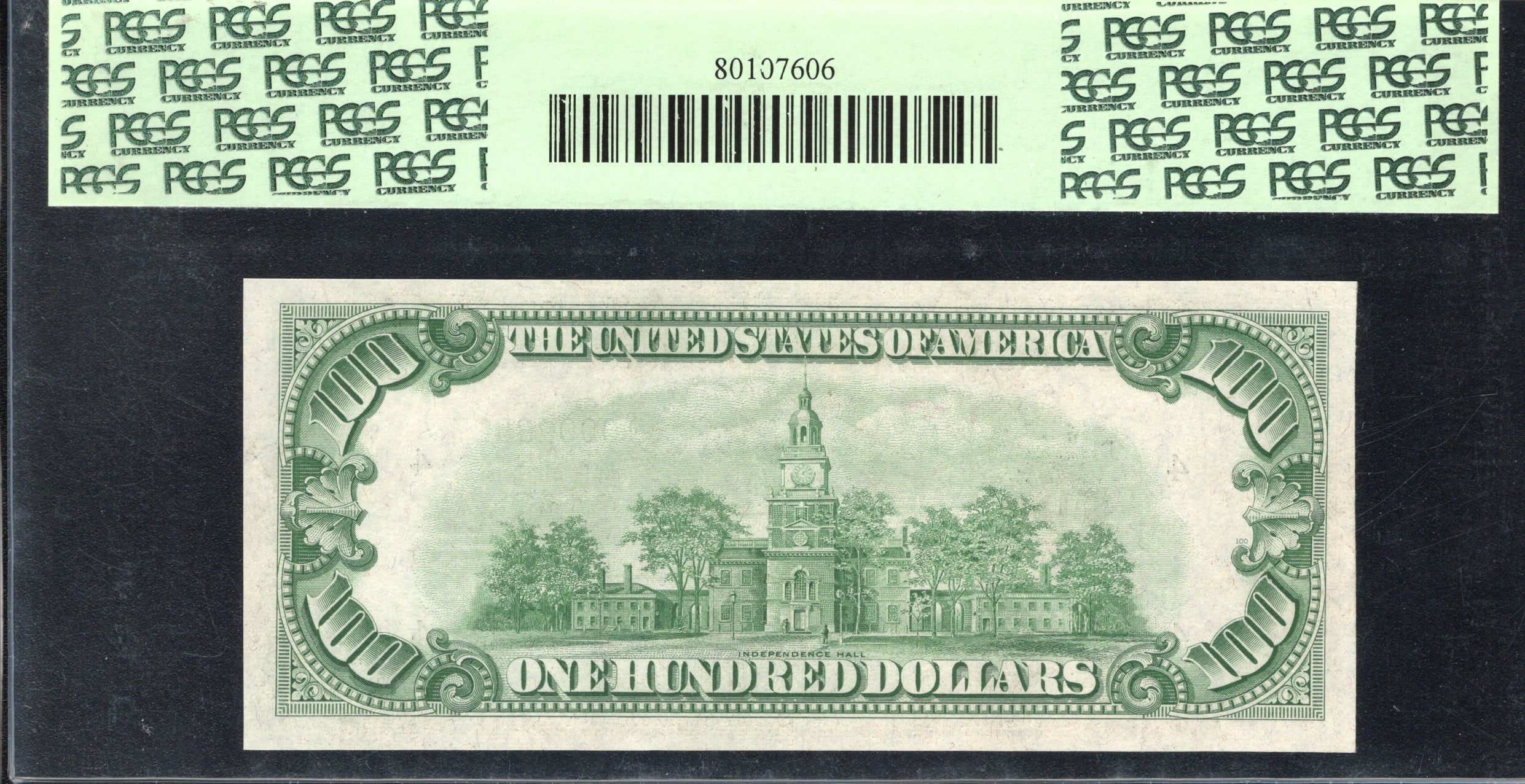 1950 $100 CLEVELAND FRN MULE FEDERAL RESERVE NOTE PCGS 55 Fr 2157-D* 23827